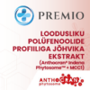 PREMIO polüfenoolide loodusprofiiliga jõhvika ekstrakt (Anthocran® Indena Phytosome™) + MCC1