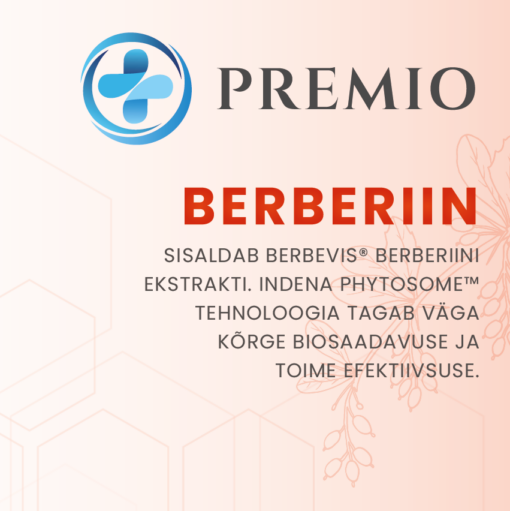 PREMIO berberiin (Berbevis® Indena Phytosome™)