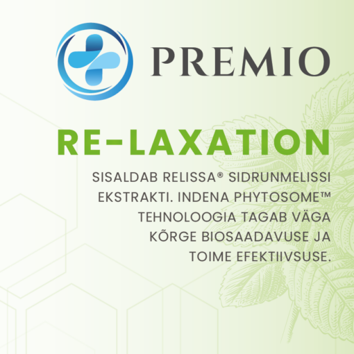 PREMIO RE-LAXATION (Relissa® Indena Phytosome™)