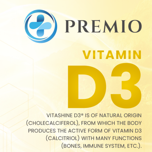 PREMIO Vitamin D3 (Vitashine D3®)