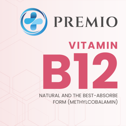 PREMIO Vitamin B12 (Liquid Vitamin B12)