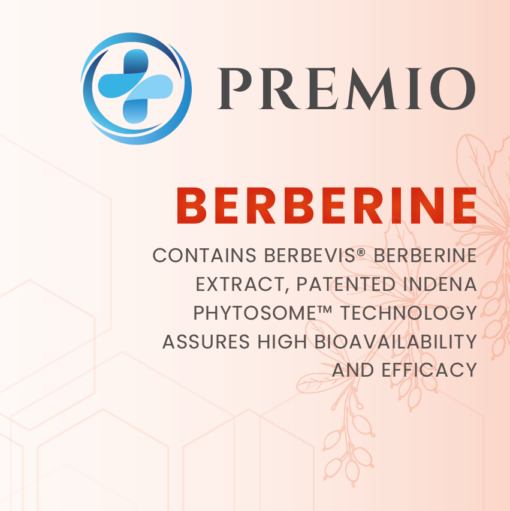 PREMIO Berberine (Berbevis® Indena Phytosome™)