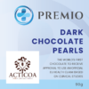 PREMIO Dunkle Schokolade (ACTICOA™) Perlen, 90 g