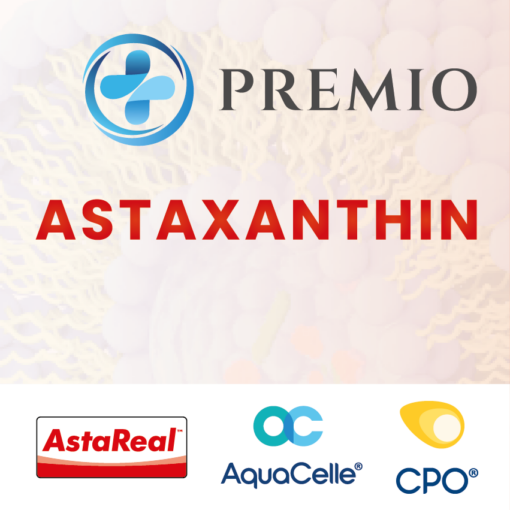 PREMIO astaxanthin (AquaCelle® AstaReal®)