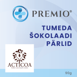 PREMIO® tumeda šokolaadi (ACTICOA™) pärlid, 90 g